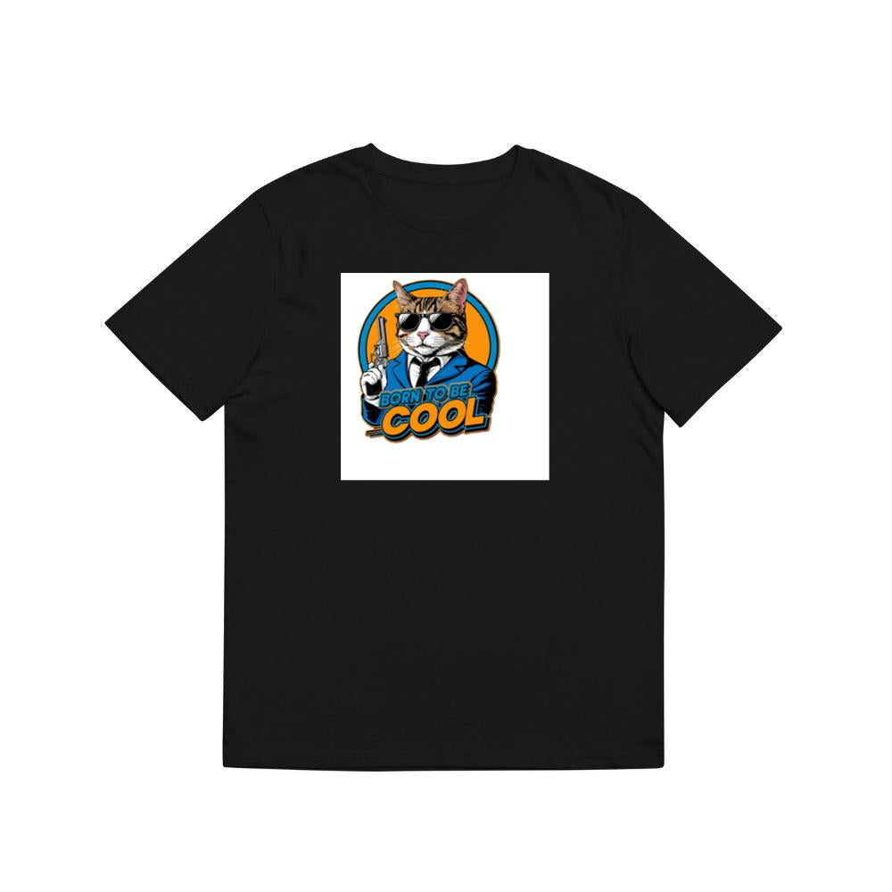 Where a Suave Tabby, Framed in Retro Rings and Bearing a Blaster T-Shirts