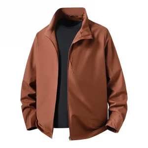 New Men's Casual Jacket Casual and Fashionable Windbreaker Waterproof and Versatile Outdoor Jacket