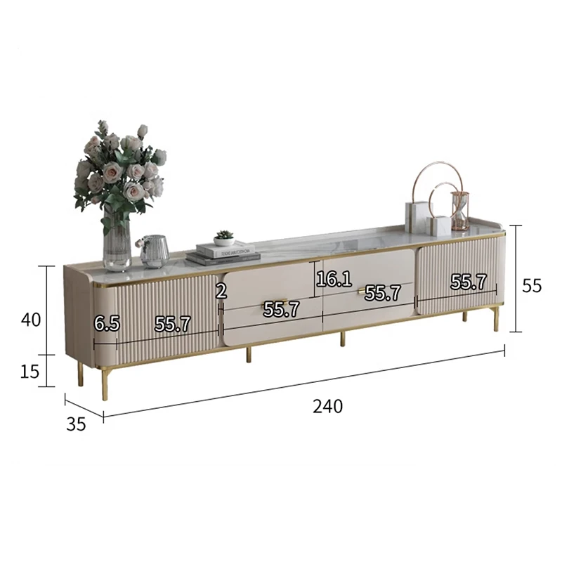 Nordic Minimalism Tv Consoles Cabinet Personality Simple Unique Taste Tv Stands Boho Style Fernsehschrank Living Room Furniture - Image 2